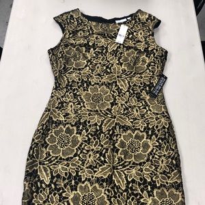 Gold and black dress. Never worn.